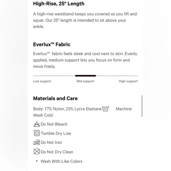 Lululemon Wunder Train High-Rise Tight 25" Leggings Hidden Heritage Lace Black - Picture 6 of 13